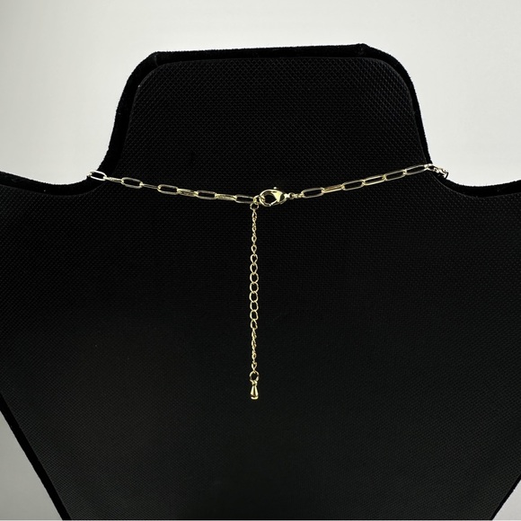 Jennifer Miller Gold Starburst Charm Necklace 18” - Picture 5 of 8